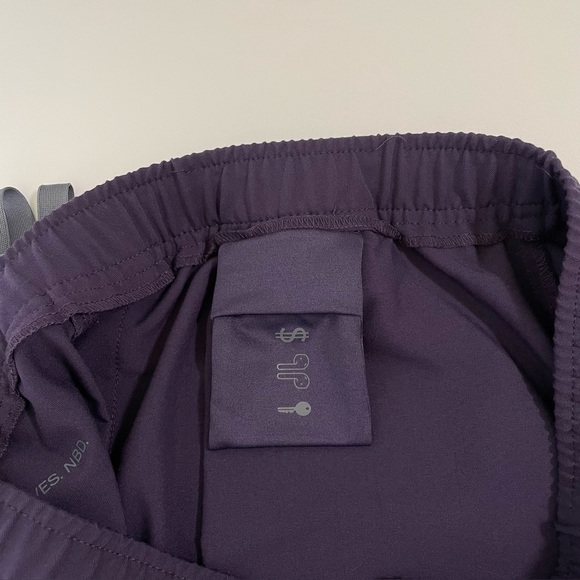 Figs Tansen Jogger Scrub Pants Limited Edition Purple Shadow Small Short - Picture 14 of 16